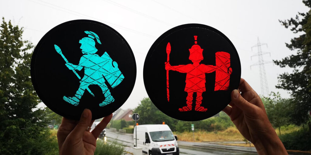 Ampelscheiben Römerampel
